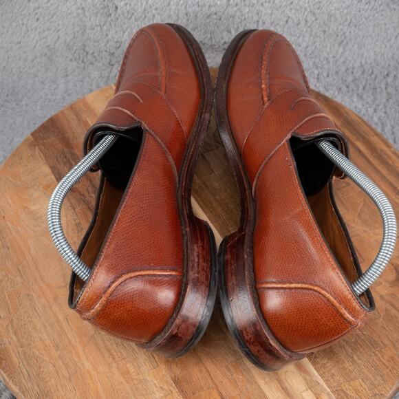 Allen Edmonds "RANDOLPH" Men's Slip-On Penny Loafers 10 D Brown USA 4829 - Picture 5 of 9